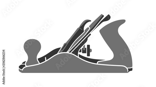 Woodworking hand tool for smoothing and shaping wood surfaces