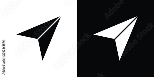 Bild auf Leinwand Send icon symbols clipart flat designs