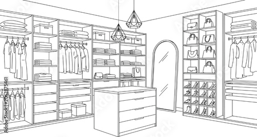 sketch of house