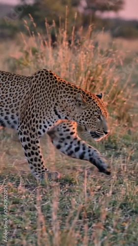 cheetah on the grass