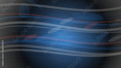 Abstract blue and red light trails background