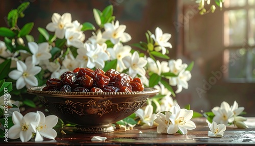 Dates and Jasmine - A Still Life of Middle Eastern Delights.