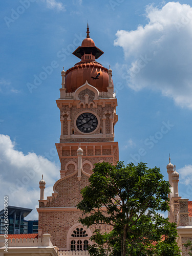 Photography The Sultan Abdul Samad Building, a historic site completed in 1897 featuring Moo