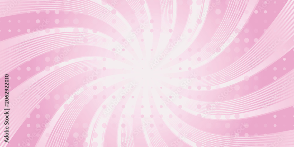 Foto Background with pink gradient and concentrated lines interspersed with