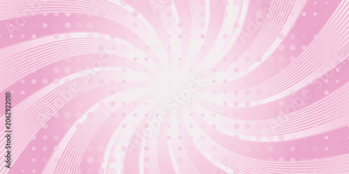 Obraz na plátne Background with pink gradient and concentrated lines interspersed with