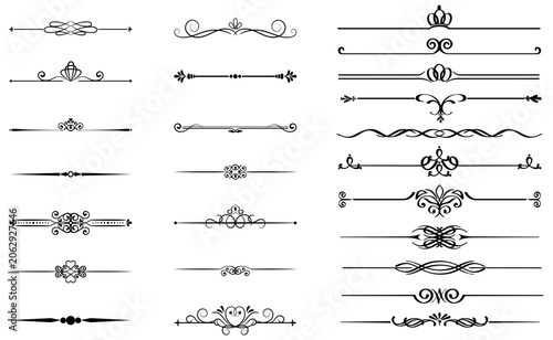 Hand Drawn Decorative Divider Border