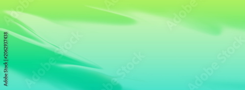A vibrant abstract background featuring a smooth gradient transition from lime green to teal, accented with soft, flowing wave-like blurs. This modern design provides a fresh and dynamic visual for va