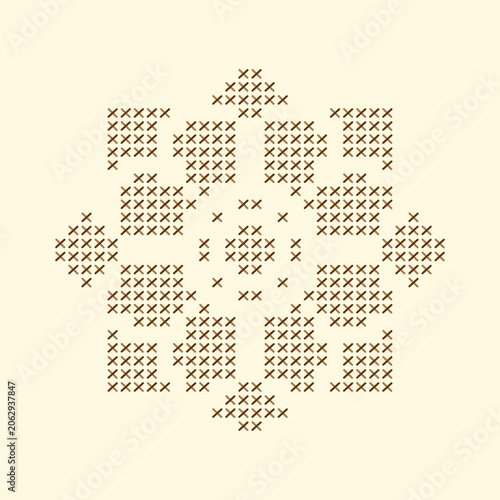 set of abstract geometric shapes vector
