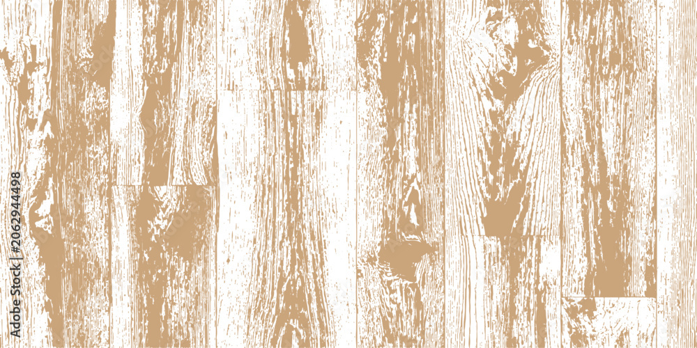 Fototapeta premium Old weathered wooden texture background with rough brown planks and grunge vintage surface design