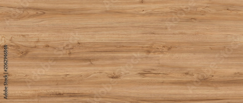 Fotografie Background light brown wooden board shows realistic oak texture with natural gra