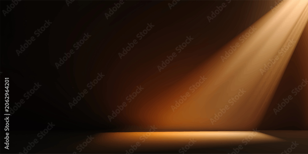 Obraz premium Abstract golden light background with soft glowing rays, motion blur and smooth abstract wave design