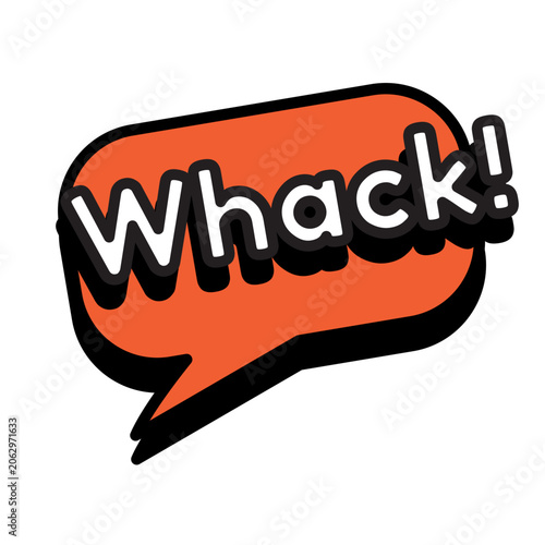 фотографія Whack sticker