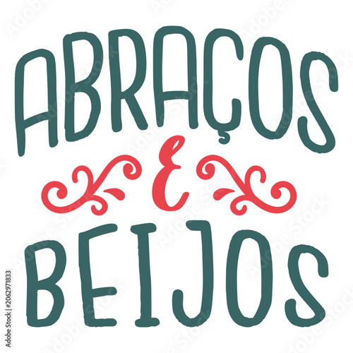Foto Valentine portuguese abra&Atilde;&sect;os &amp; beigos badge sticker