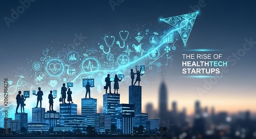 The rise of health tech startups.