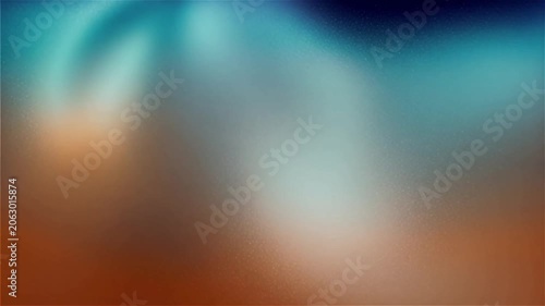 Full screen smooth animated gradient background slowly shifting from deep navy and vibrant cyan to charcoal and warm orange with soft flowing motion and a seamless loop effect