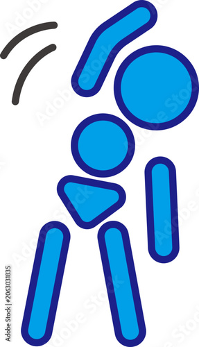 준비운동 하는 사람
