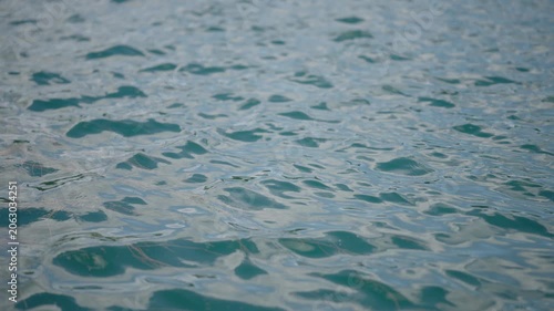 Rippling Water Surface: The gentle movement of water creates an abstract pattern of light and shadow on the surface, evoking a sense of calm and tranquility.