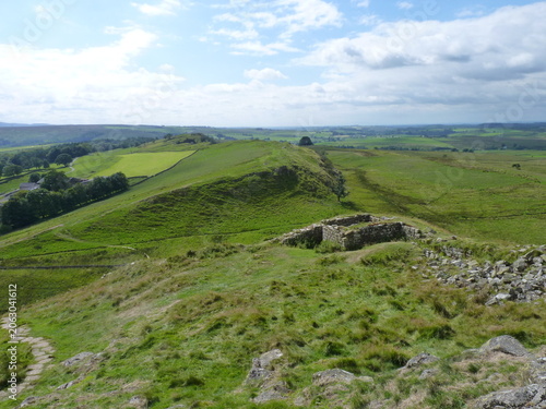 Canvastavla A mile turret on Hadrian's Wall, England