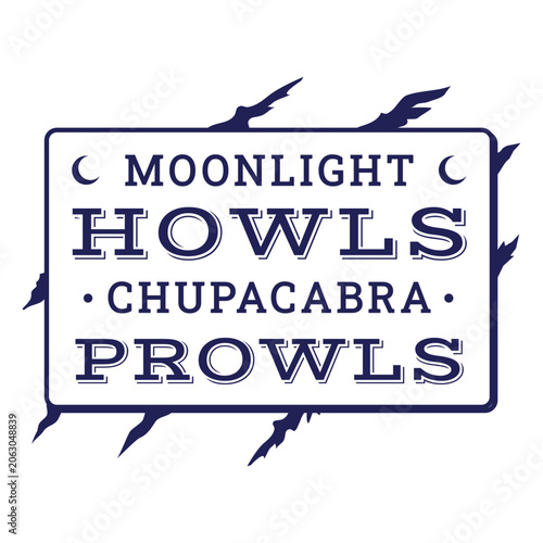 Foto Moonlight howls chupacabra prowls