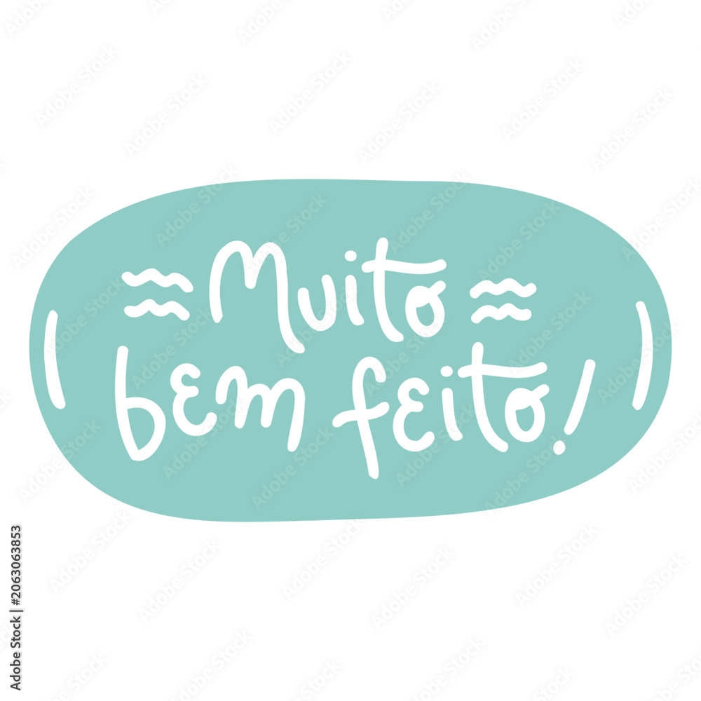 Fototapeta premium Muito bem feito design