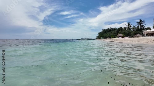boat trip at Gili Trawangan - boat trip at the gili Islands in Indonesia