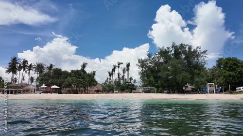 boat trip at Gili Trawangan - boat trip at the gili Islands in Indonesia