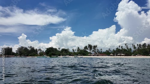 boat trip at Gili Trawangan - boat trip at the gili Islands in Indonesia