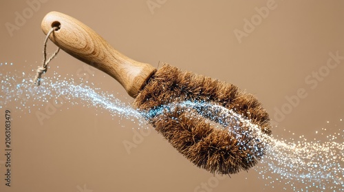 Artistic Brush with Sparkling Effects