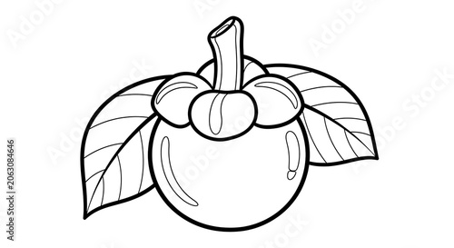 Simple line drawing of a bicycle with basket.