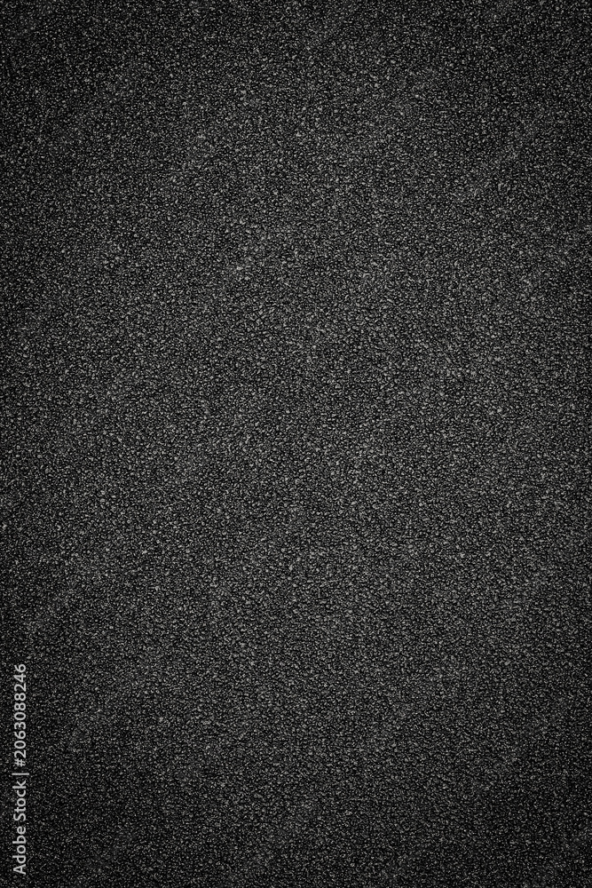 Fototapeta premium Smooth black surface with fine texture used for various purposes in art and design settings