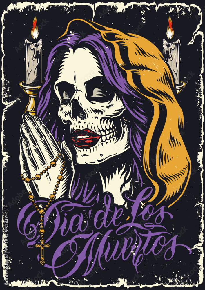 Obraz premium Celebrating Dia de los Muertos