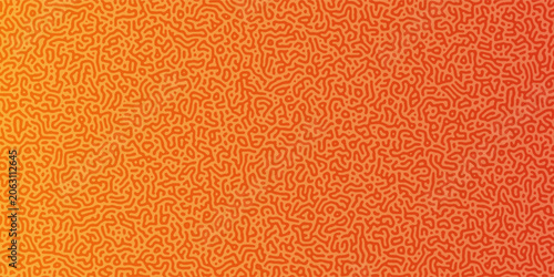 Tableau sur toile Generative algorithm psychedelic background