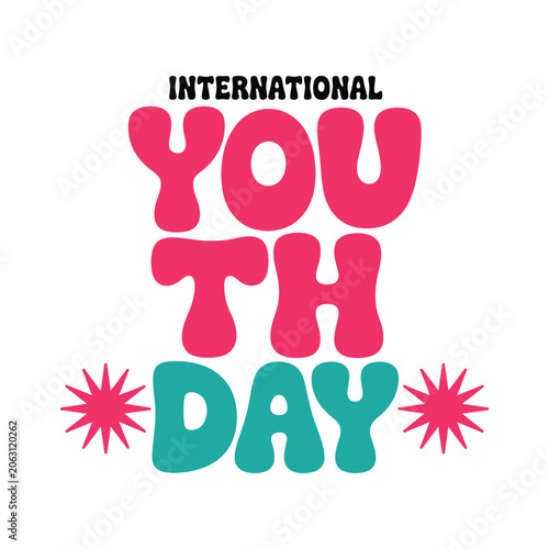Youth Day Typography 
