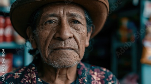 The owner of a small Mexican store.