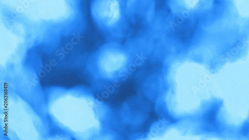 Abstract blue ethereal background with soft organic light and grainy texture for branding, cosmetics, social media, product packaging, and elegant modern digital design projects.