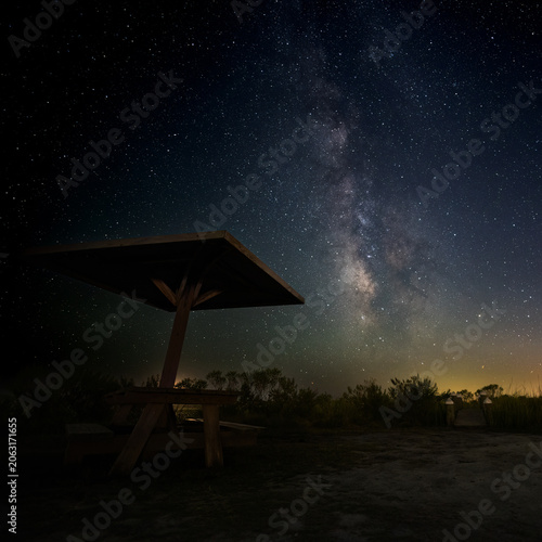 Stars, Milky Way, Assateague Island National Seashore,Chincoteague, Virginia
