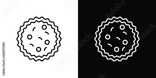 Photos Pie icon in vector. Logotype icons