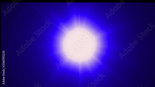 High-quality stock footage of sun rays light effects, for desi Optical Lens flare light background.Emergency Lights black bg. optical flare shine light ray, lens flare shine light flickering light.