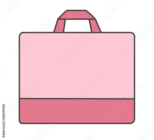 Pink tote bag/ピンクのお手提げバッグ