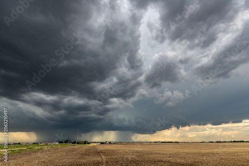 Fényképezés Storm cell formation in Tornado Alley