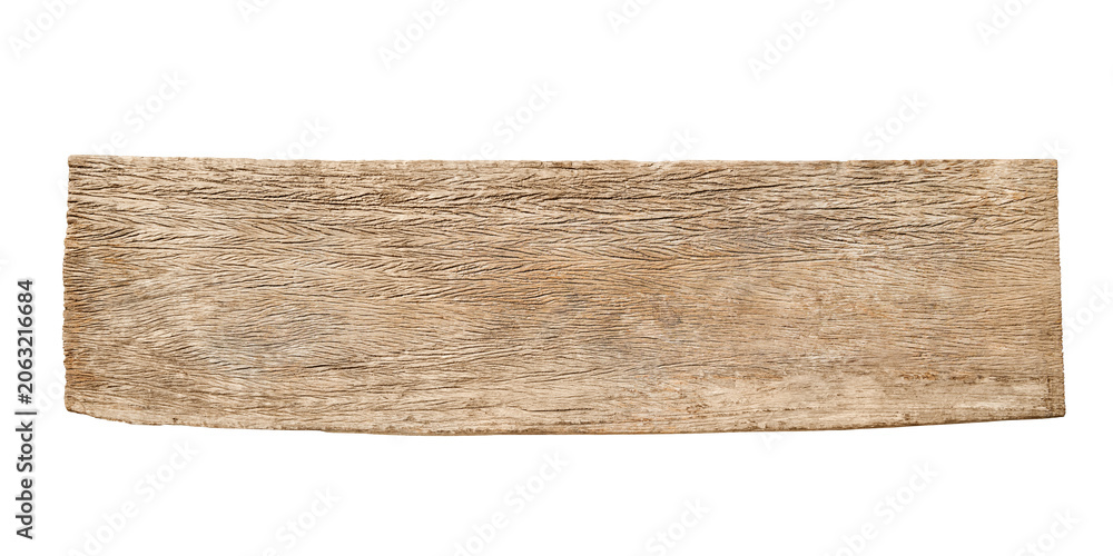Obraz premium Wooden plank png collage element on transparent background