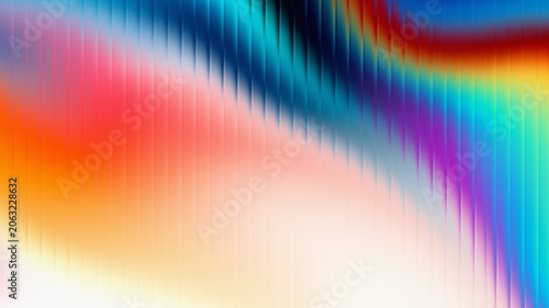 Bild auf Leinwand Vibrant multicolored abstract background with gradient colors and blurred vertic