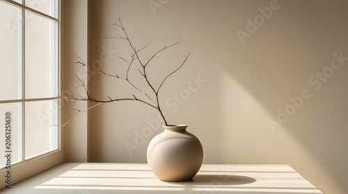 a simple vase  to give aesthetic look