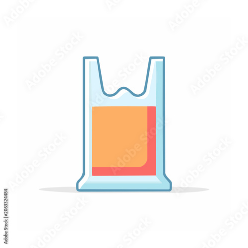 Flat design vector of a document folder icon