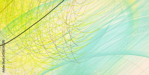 A Seamless Pattern of Artistic Liquid and Ocean Hues