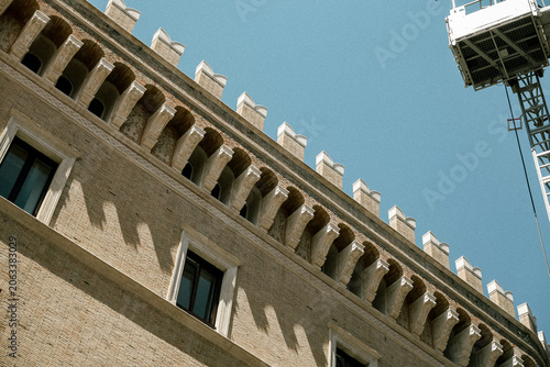Canvas Print Building in Rome