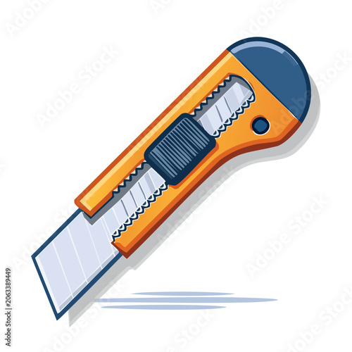 Flat design measuring tape vector