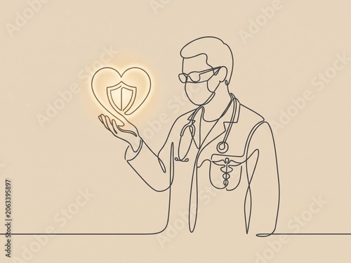 doctor with heart