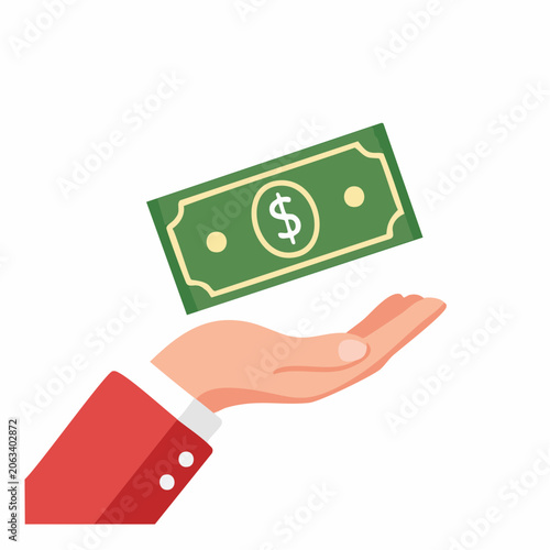 Hand Offering Money
