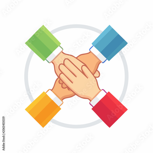 Teamwork and Unity Concept